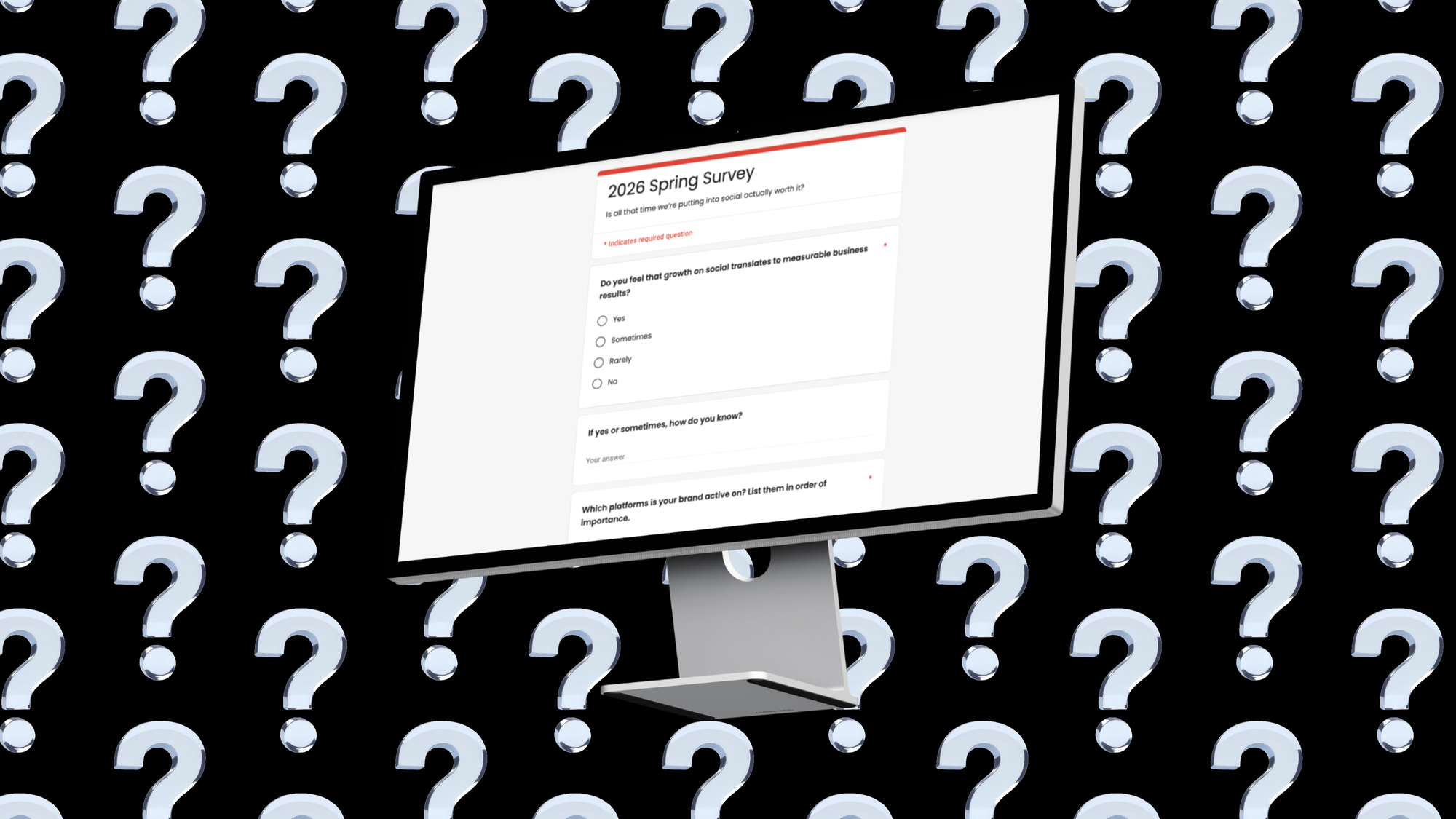 Is all that time we’re putting into social actually worth it?